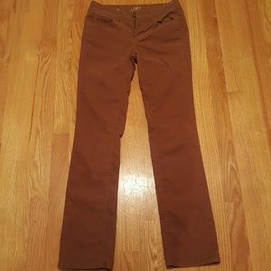 Ann taylor- loft- corduroy Brown pants
